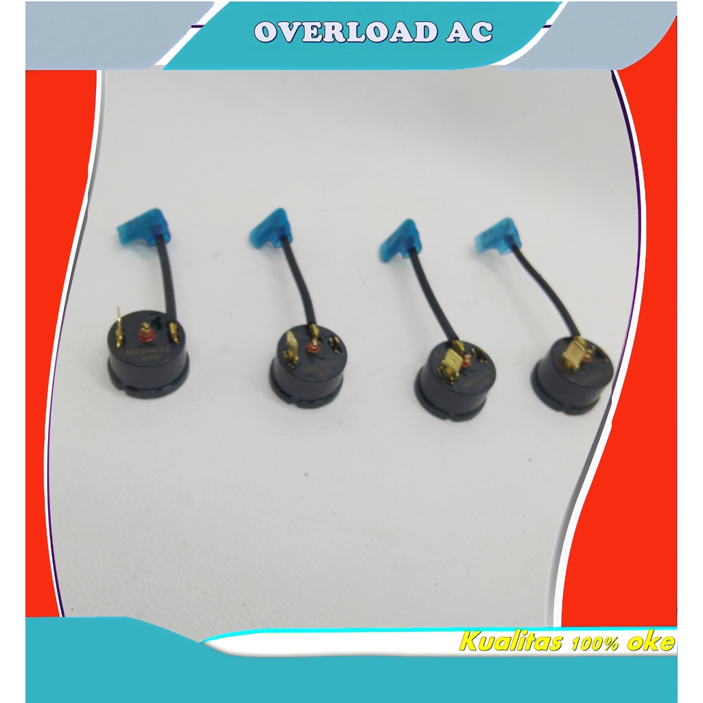 OVERLOAD KULKAS KLIXON BULAT | OVERLOT | OVERLOD KULKAS 1/8PK S/D 1/2PK