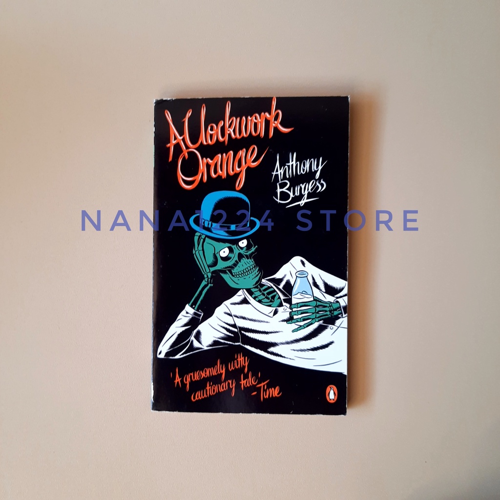 A CLOCKWORK ORANGE ANTHONY BURGESS NOVEL IMPORT ORIGINAL UNSEALED