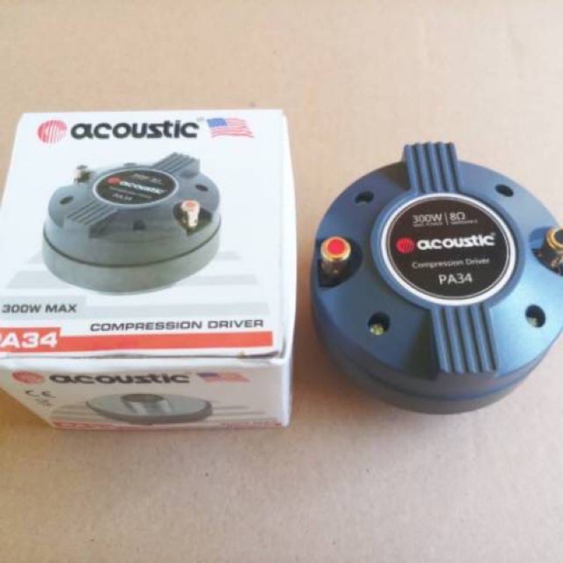 Driver horn tweeter acoustic PA34