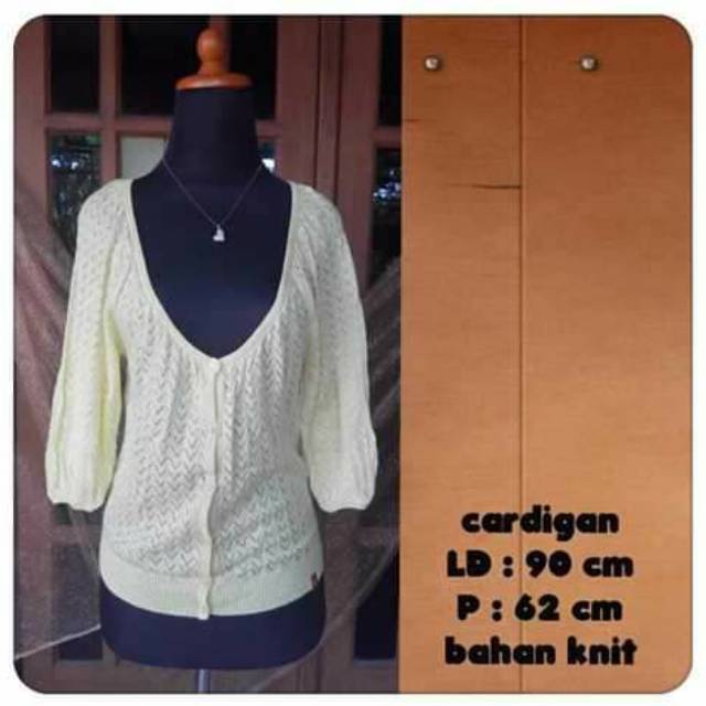 Cardigan kuning