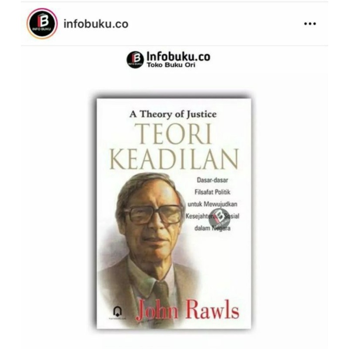 Teori Keadilan John Rawls