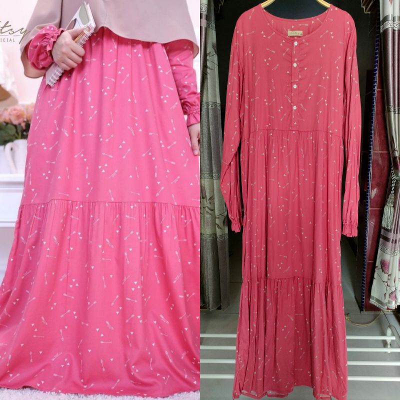 PL DITSY | ARROW PUNCH PINK