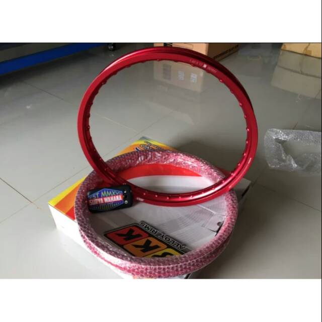 SEPASANG VELG BKK ORI THAILAND WARNA MERAH 140VS160 17   *