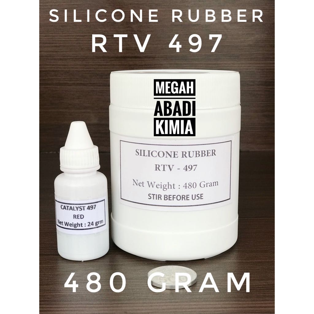 Silicone Rubber RTV 497  480 Gram