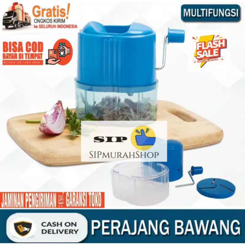 (COD GRATIS PACKING BUBBLE) Alat Penghancur Bawang Putih / Alat Rajang Bawang / Potong Bawang Mesin Pengiris Bawang Merah / Penggiling Bawang / Penghalus Bawang Putih / Pemotong Bawang / Parutan Bawang Putih Onion Slicer Alat Perajang Pengiris Pemotong