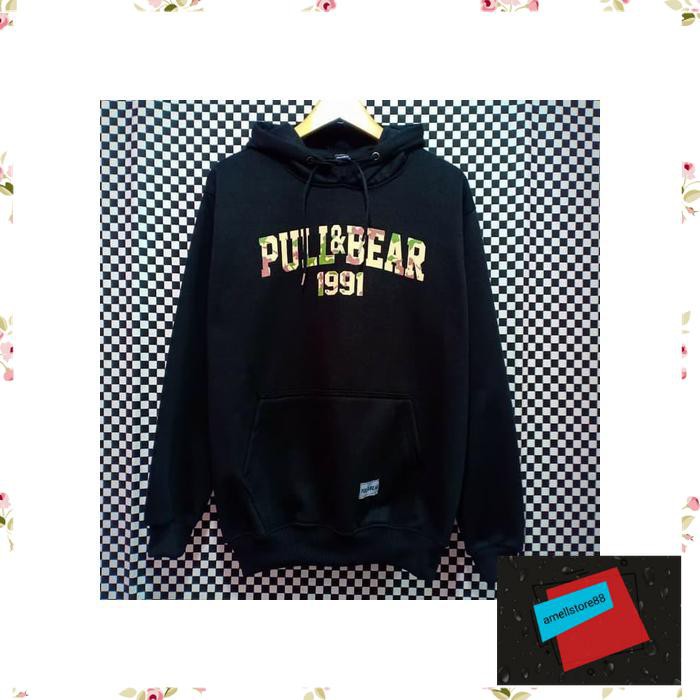 Jaket Pria parasut parka gunung hoodie pull and bear premium KK238