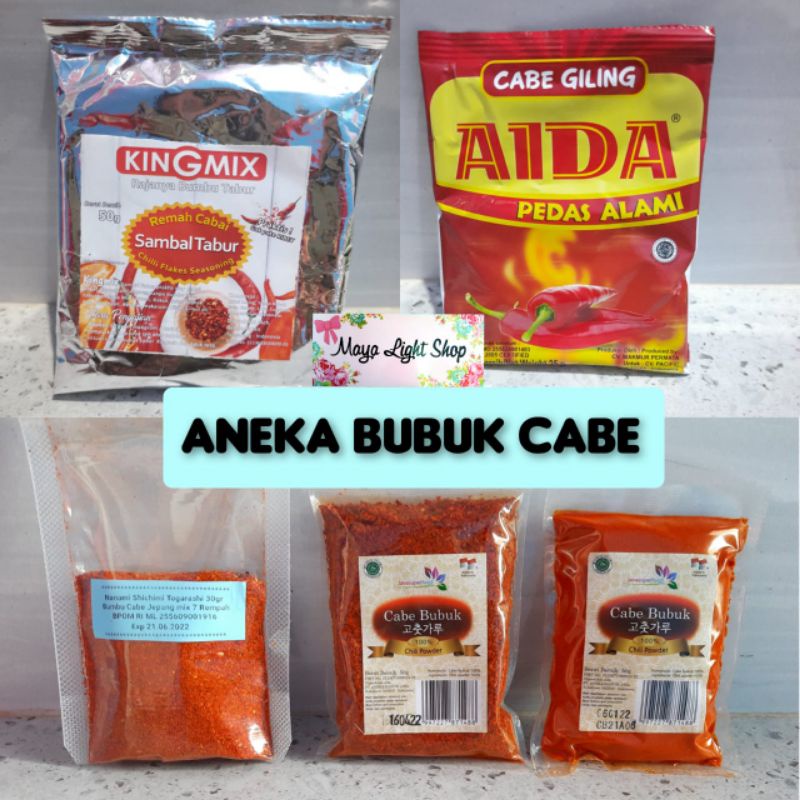 bubuk cabe korea Gochugaru kasar halus Nanami togarashi shichimi sambal tabur korea jepang chili powder topping gochujang