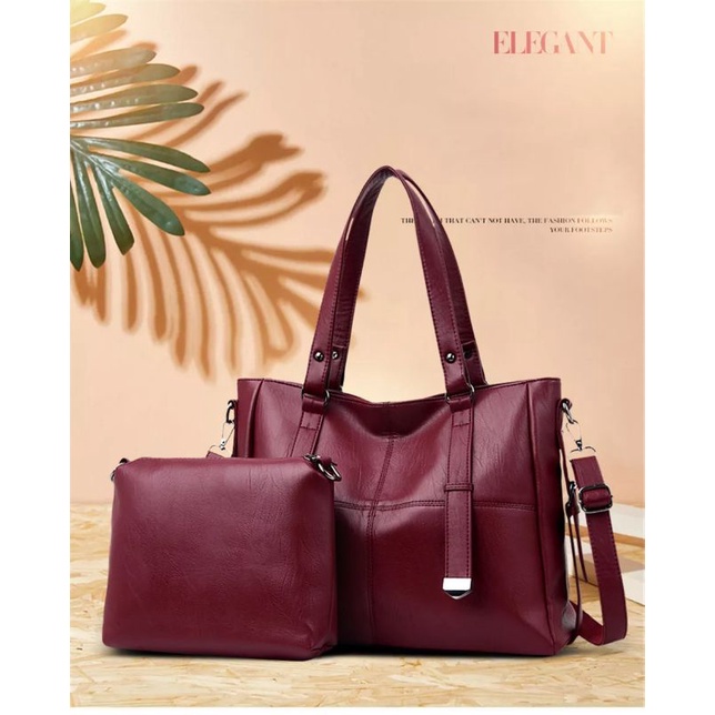 SA-TAS MESAENGER TOTE HANBAGS KULIT LUNAK TAS FASHION IBU MUDA/MAHMUD TAS CROSSBODY ELEGANT CASUAL T