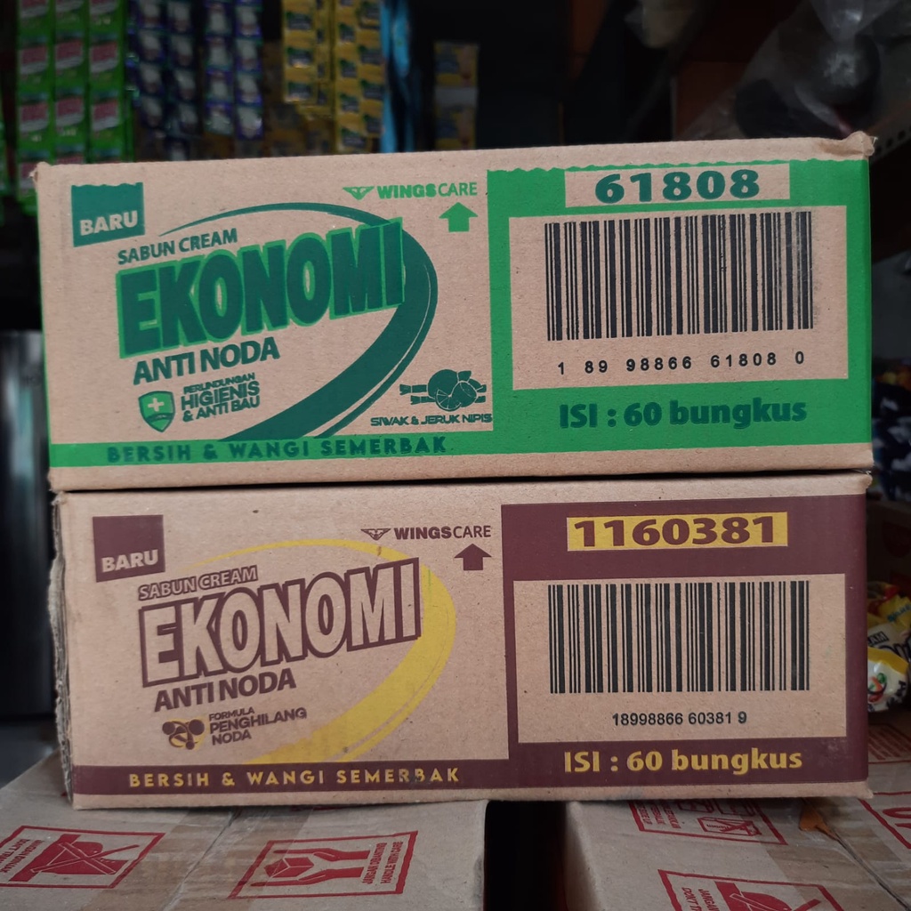 Sabun Ekonomi Cair 1 DUS Eceran 1000 / Ekonomi sabun  1 Dus isi 60 sachet
