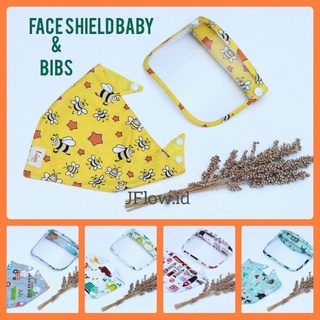 Image of Face shield bayi newborn buka tutup / Faceshield baby full jahit