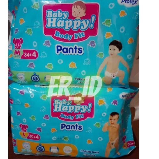Telah Hadir.. BABY HAPPY  Body fit pants celana M/L (pampers baby happy)