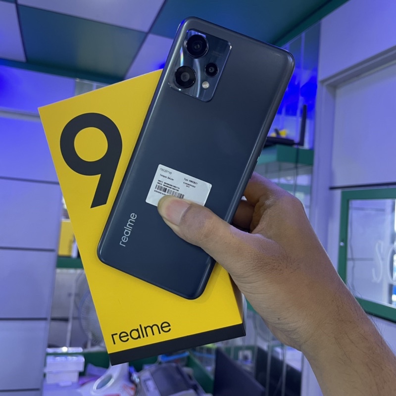 realme 9 ram 8/128gb second likes new bekas pakai fullset original