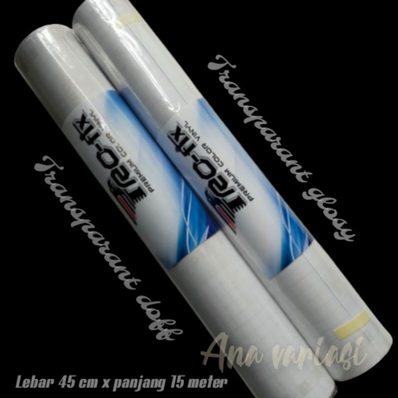 SKOTLET BENING TRANSPARAN 1 ROLL SKOTLET TRANSPARAN DOFF SKOTLET MOTOR PUTIH TRANSPARAN 1 ROLL 45CM 