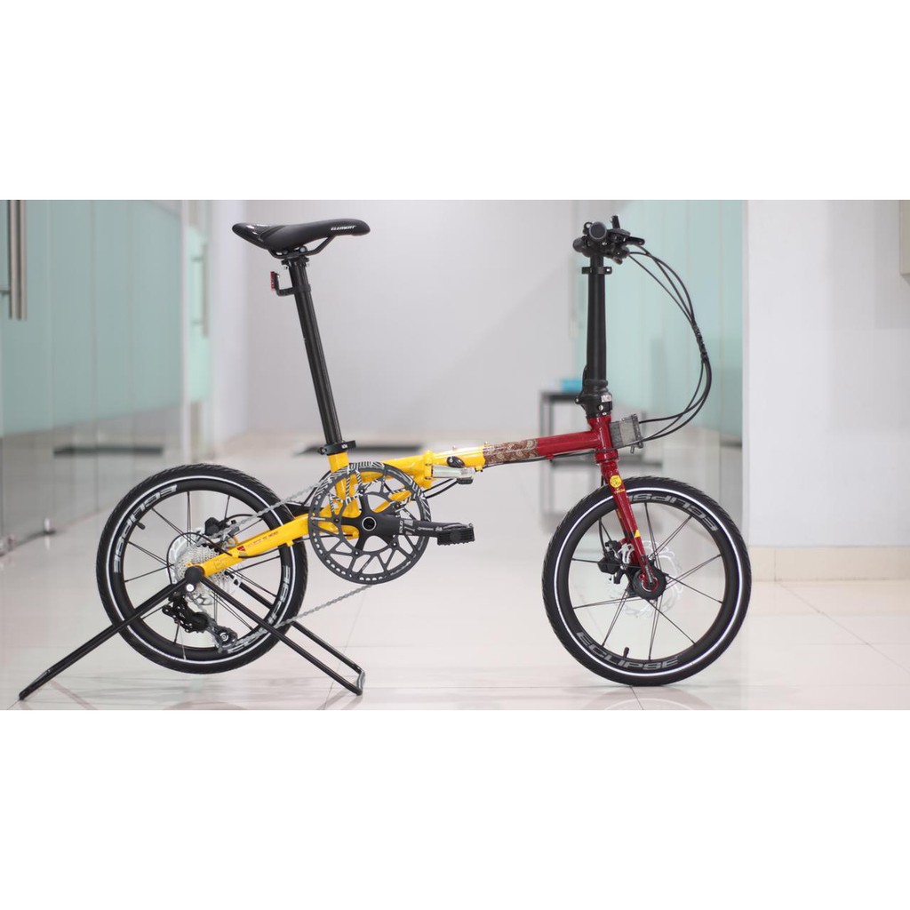 Sepeda Lipat 16 Element Troy Bike To Work B2W Chromoly