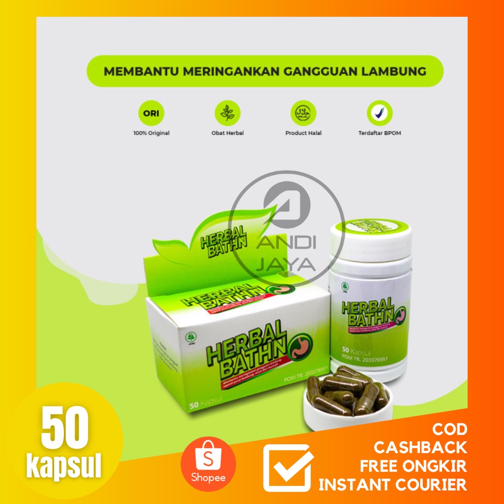 Jual Naturafit HERBAL BATHN Obat Lambung Herbal Isi 50 Kapsul | Shopee ...