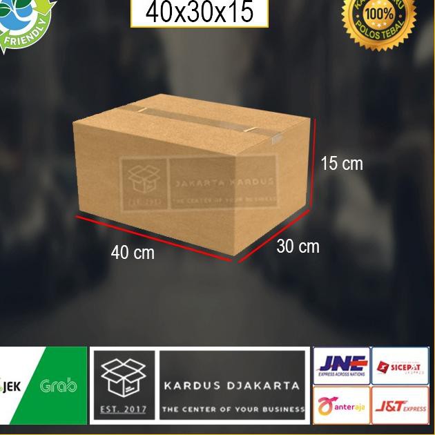 

FG KARDUS|BOX KARTON Uk. 40x30x15 POLOS DAN BARU FG JL7