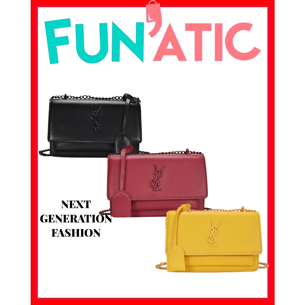 Funatic Tas Selempang Wanita Import Fashion Korea Uk21.5 X 6 X 14.5cm FA961