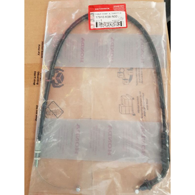 kabel gas tali gas A sonic 150 led ori