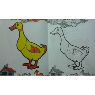 620 Koleksi Gambar Binatang Ternak Mewarnai Terbaik