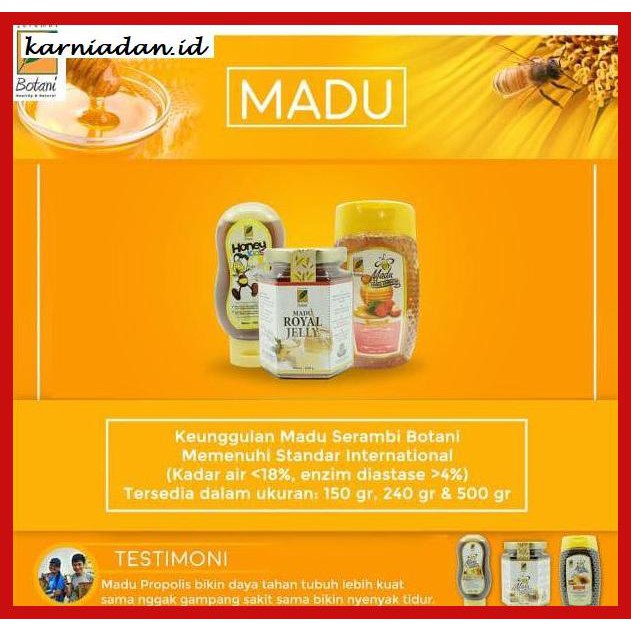 

MADU-MINUMAN- MADU ROYAL JELLY 1KG SERAMBI BOTANI HEALTHY & NATURAL PRODUCTS -ASLI-BUKAN-KAWE-KAWE-