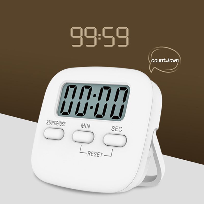 cucina timer masak dapur Magnetic stopwatch alarm clock