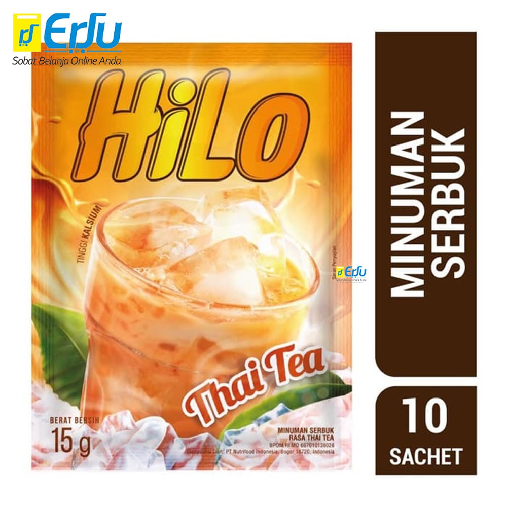 

Hilo Thai Tea Susu Tinggi Kalsium 10x15gr