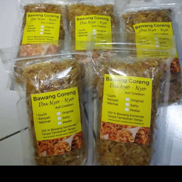 

Bawang Goreng Sumenep ASLI (100gr)