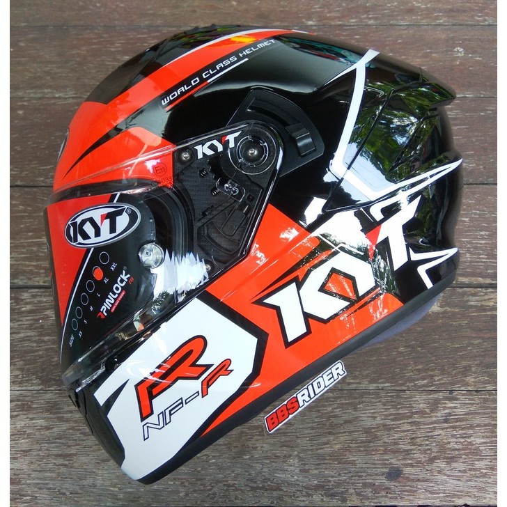 Helm KYT NFR Track Red