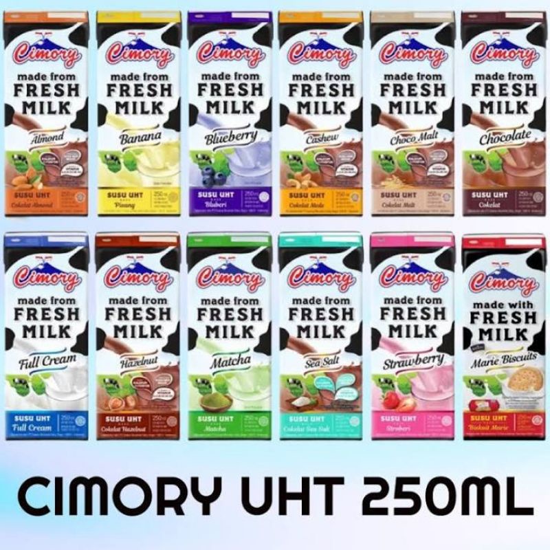 

Cimory Fresh Milk Susu UHT 250