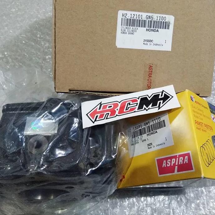 Silinder Blok Blok Mesin Cylinder Block Supra Grand Aspira ORI Berkualitas