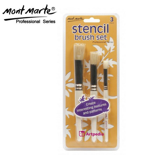 

Promo Mont Marte Stencil Brush Set - Kuas Lukis Free ongkir