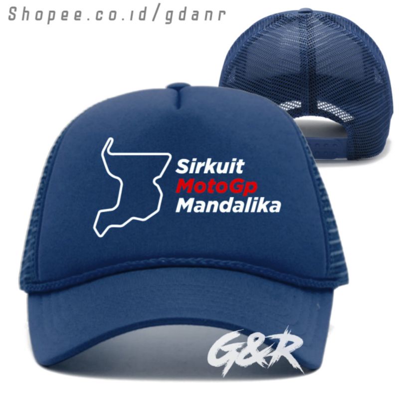 Topi Sirkuit MotoGP Mandalika Trucker/Jaring
