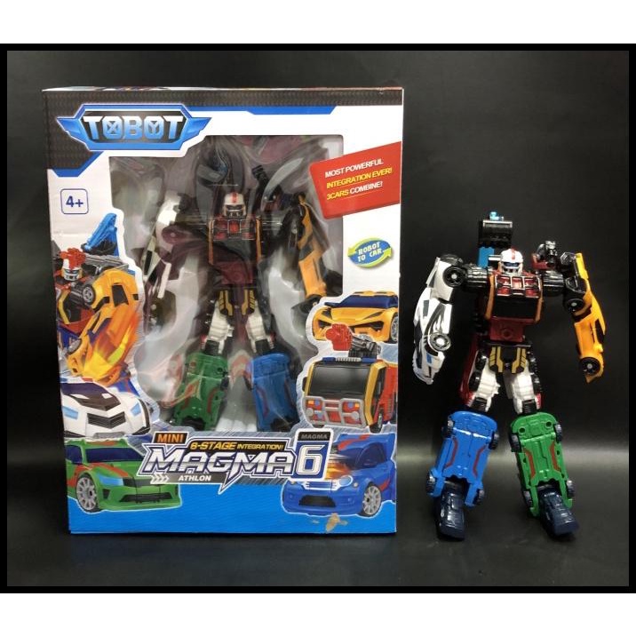 Mainan anak TOBOT MAGMA 6 TERMURAH