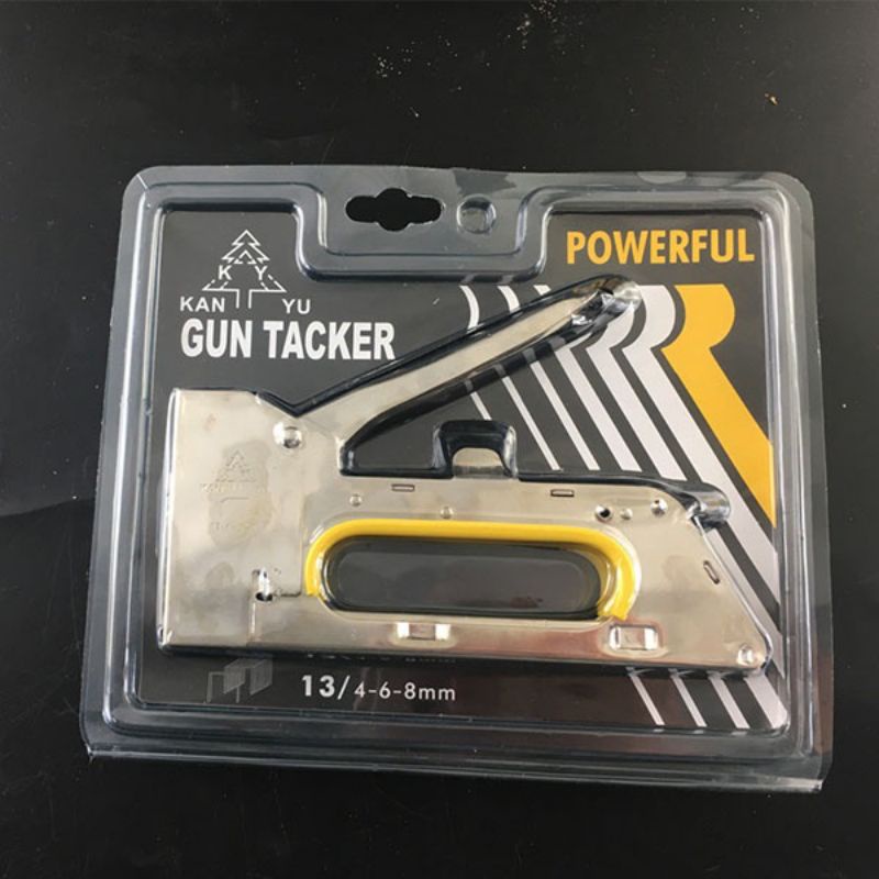 

Gun Tacker Stapler Staples Gun Tembak Jok Kulit Motor Gun Tacker 4-6-8mm