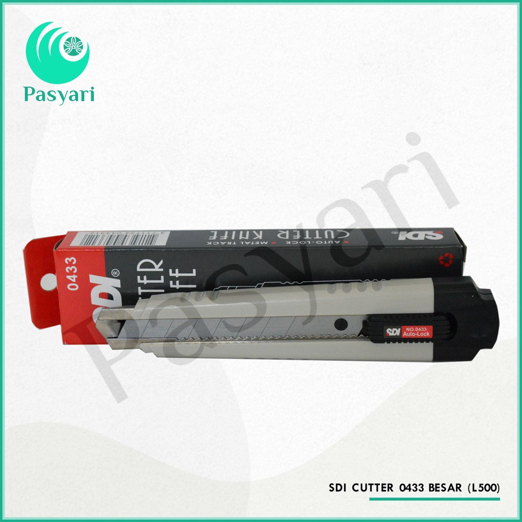

Sdi Cutter 0433 Besar L500 / Cutter Prakarya AUTO LOCK