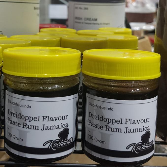 

Dreidoppel Rum Jamaica Paste flavour rhum Pasta repack 120 gram TERBAIK Kode 120