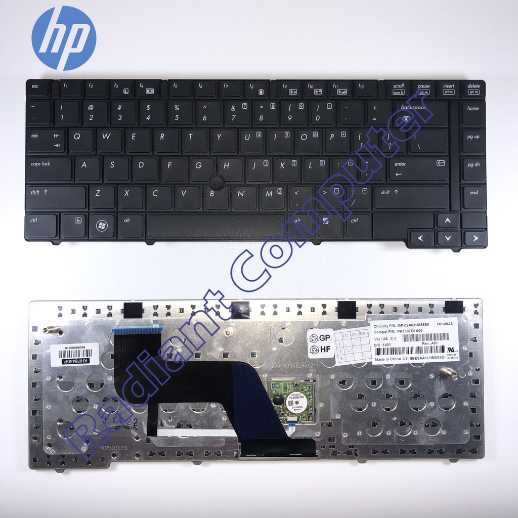 Keyboard HP Elitebook 8440 8440p 8440w