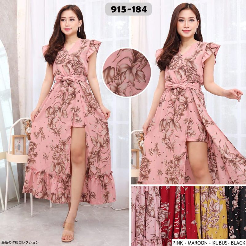 Jumpsuit DRESS NABILA WANITA BUNGA