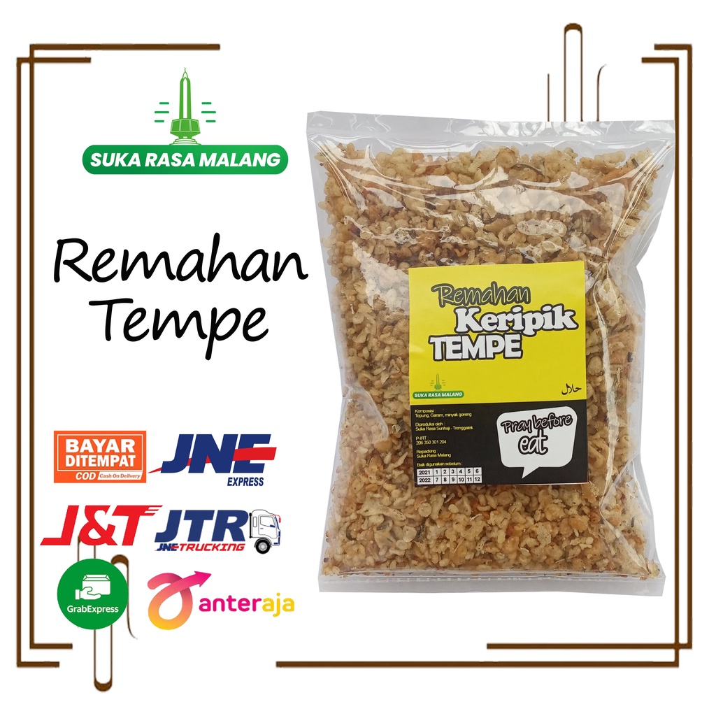 

Remahan Tempe khas Trenggalek 500 gr
