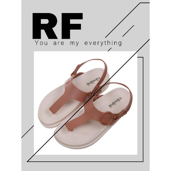 Sandal Original Tawana Jepit Two colour Logo Tawana Import High Quality RF