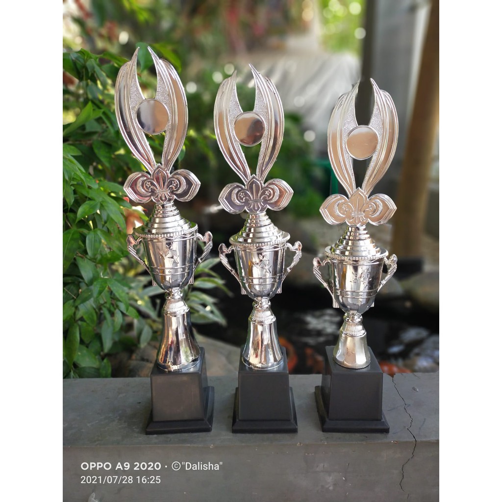 Piala Silver Piala Elegant Piala Milenial Piala Cup Bintang SIlver Piala murah Piala Plastik Piala