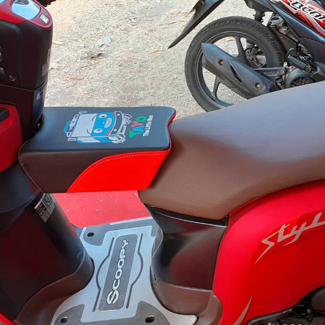 Jok Scoopy | Jok Boncengan Depan Anak | Jok Anak Scoopy | Promo | Terbaru