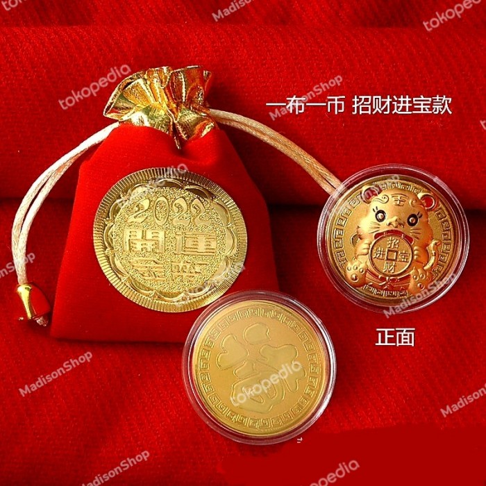 Kantong Bludru Macan Imlek 2022 Kado Souvenir Sincia Angpao Murah Harga Grosir Termurah