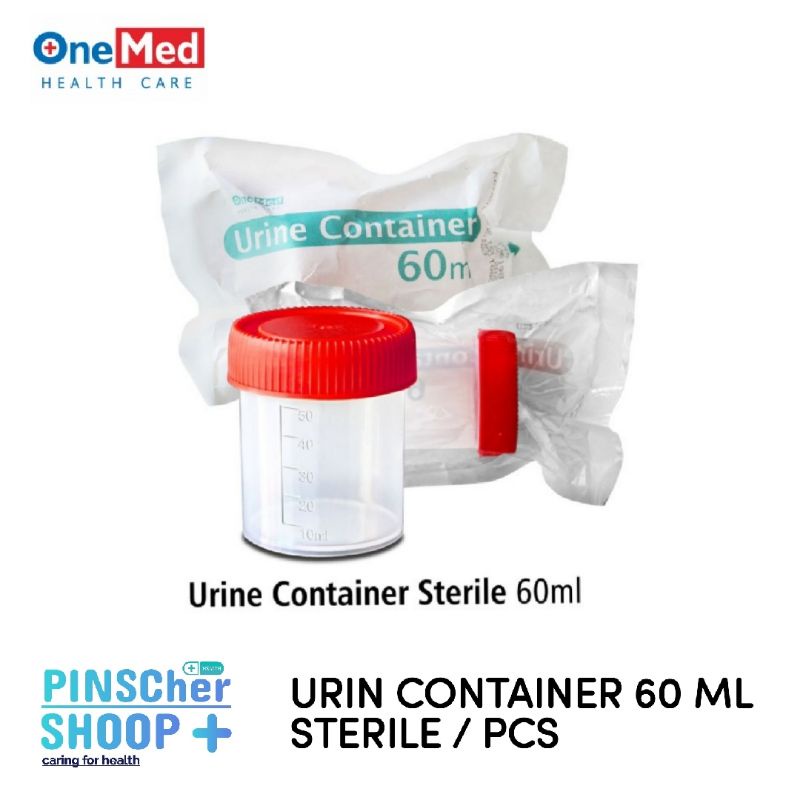 POT URINE CONTAINER 60 ML STERILE SATUAN