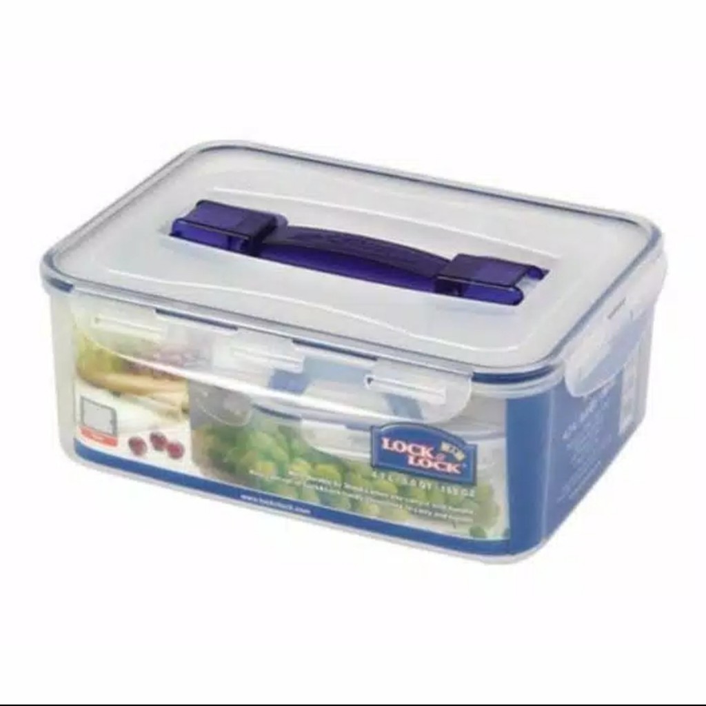 [Lock n Lock] Food Container HPL881 4.7L with handle &amp; tray