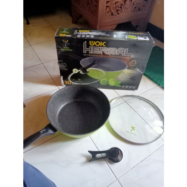 WOK HERBAL 30cm Bima Cookindo