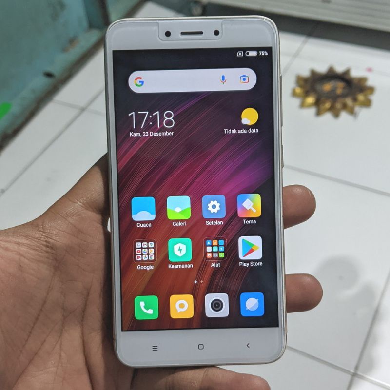redmi 4x hp second android normal