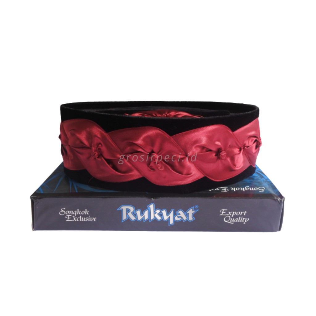 Peci/Songkok/Kopiah/Peci merah kembang kol