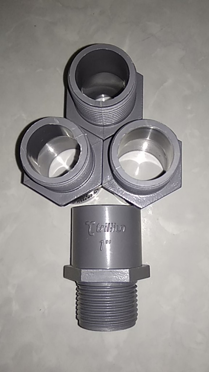 Sdl 1 Inchi (sock Drat Luar) - Valve Socket Pipa Pvc