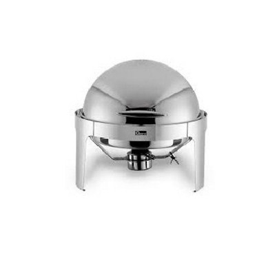 Oxone OX-717RO HoReCa Serving Dish Round Rectangle Roll Top Chafer Stainless Steel